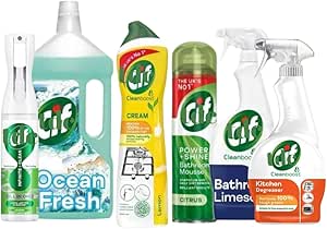 Household Cleaning Products Set, 6-Piece Bundle-AUTO WIN 20/05