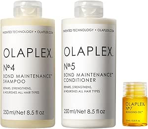 OLAPLEX WASH AND SHINE HAIR KIT: Nº.4, 5, 7, SHAMPOO & CONDITIONER SET-AUTO WIN 07/05
