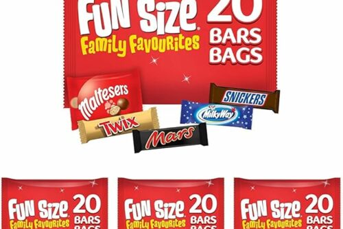 4 X Mars Fun Size Family Favourites Variety Bag - Pack of 20 -AUTO WIN 03/05