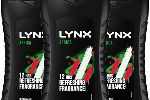 3 WINNERS-Lynx Africa Men's Energy Boost Travel Size Shower Gel Body Wash With Squeezed Mandarin and Sandalwood Scent 50ml, 3 Pack-AUTO WIN 10/05