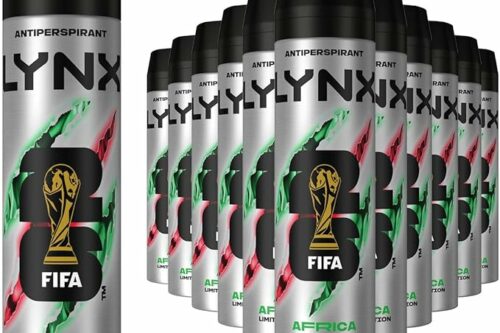 Lynx XL Antiperspirant Africa The G.O.A.T. of Fragrance 72 Hour Protection From Odour and Sweat with the Unique Scent Masculine Deodorant for Men, 200ml (Pack of 12)-AUTO WIN 20/05