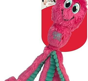 KONG Wubba Octopus Tug and Fetch Squeak Dog Toy  (Large)-AUTO WIN 02/05