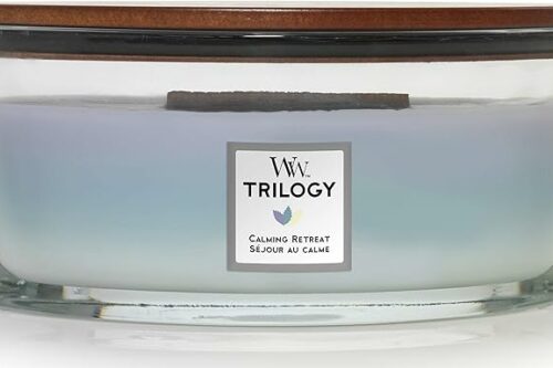 WoodWick Ellipse Trilogy Scented Candle | Calming Retreat-AUTO WIN 07/05