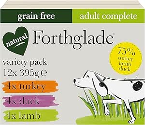 Forthglade Wet Dog Food Variety Pack (12 x 395g Trays)-AUTO WIN 02/05
