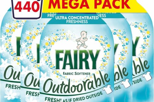 Fairy Outdoorable Fabric Conditioner 440 Washes, Ultra Concentrated Formula For Sensitive Skin & Dermatologically Tested AUTO-WIN 26/05