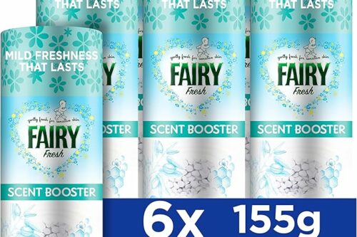 Fairy In-Wash Scent Booster, 6 packs x155 g, Fresh, Mild Freshness That Lasts AUTO-WIN 28/05