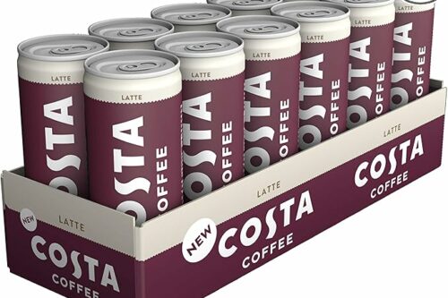 Costa Coffee Latte 12 x 250ml Cans-AUTO WIN 10/05