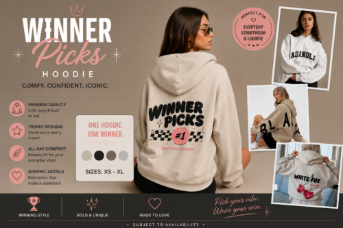 Women's Hoodie Winner Picks-AUTO WIN 23/05