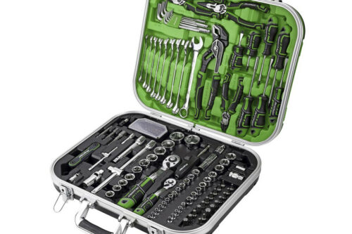 Sealey AK7980HV Mechanic's Tool Kit 144pc Hi-Vis Green-AUTO WIN 31/05