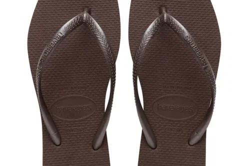 Havaianas Brown Square Flip Flops-AUTO WIN 06/05