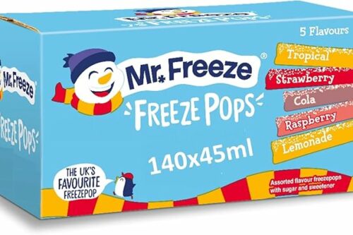 Mr Freeze Freeze Pops  Freezable Ice Pops