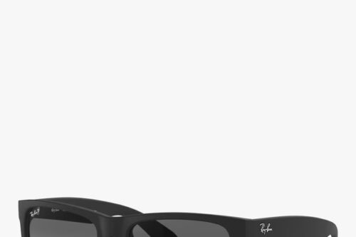 Ray-Ban RB4165 Justin Polarised Wayfarer Sunglasses, Black-AUTO WIN 30/05