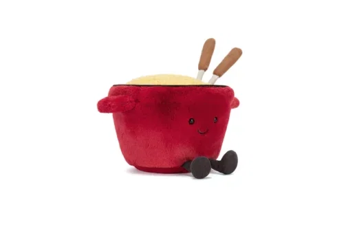 JELLYCAT AMUSEABLES CHEESE FONDUE 17/05