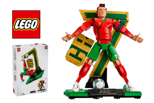 LEGO Editions 43016 Football Legend: Cristiano Ronaldo Set AUTO-WIN 30/05