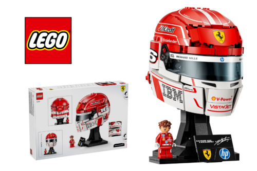 LEGO Scuderia Ferrari HP Charles Leclerc Helmet 43014 AUTO-WIN 20/05