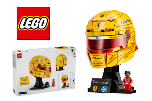 LEGO Scuderia Ferrari HP Lewis Hamilton Helmet 43022 AUTO-WIN 18/05