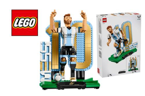 LEGO Editions 43015 Football Legend: Lionel Messi Set AUTO-WIN 24/05