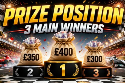 PRIZE POSITION - MAIN JACKPOT 3 WINNERS £100 CASH- AUTO WIN 29/05