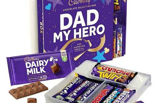 2 Winners Win A Cadbury "DAD MY HERO" Star Chocolate Selection Box -AUTO WIN 18/05