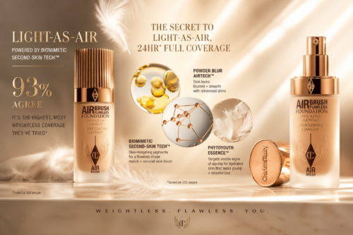 CHARLOTTE TILBURY AIRBRUSH FLAWLESS FOUNDATION-AUTO WIN 12/05