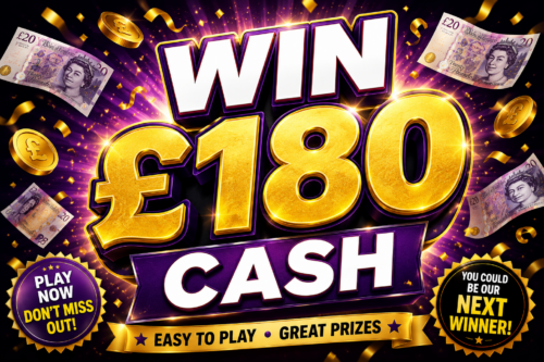 WIN £180 CASH-10/05