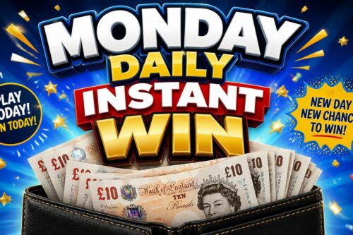 MONDAY DAILY INSTANT -AUTO WIN 25/05