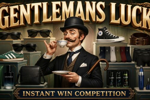 GENTLEMENS LUCK INSTANTS- MAIN JACKPOT £100 -AUTO WIN 19/05
