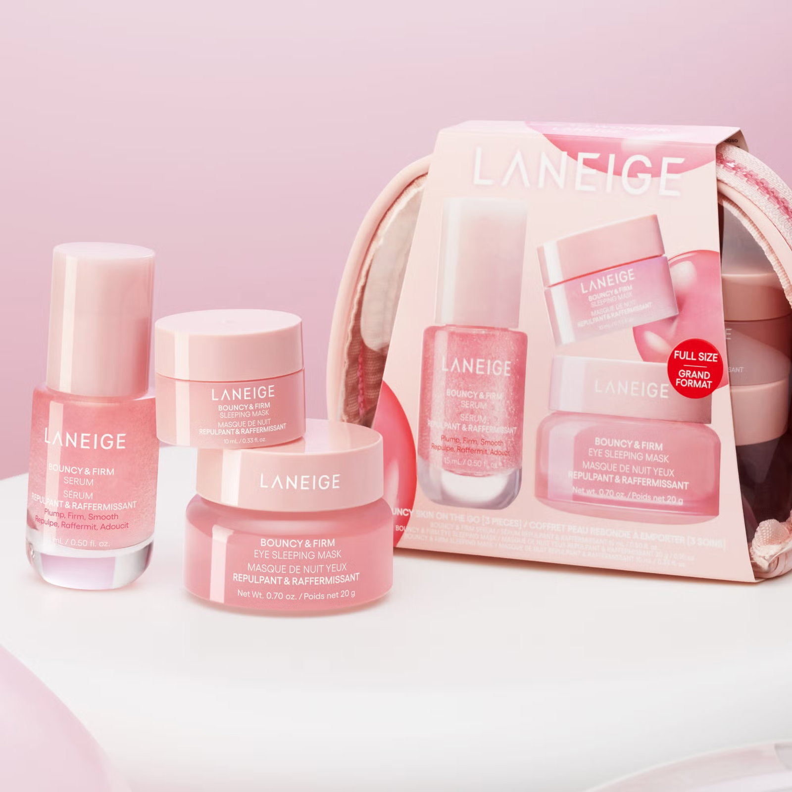 Laneige Bouncy Skin on the go Set-AUTO WIN 01/06