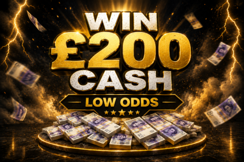 WIN £200 CASH- LOW ODDS AUTO WIN 30/06