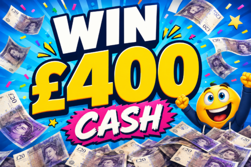 WIN £400 CASH-AUTO WIN 13/06
