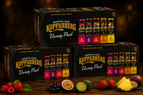 Kopparberg Fruit Cider Variety, 10 x 3 330ml AUTO-WIN 25/06