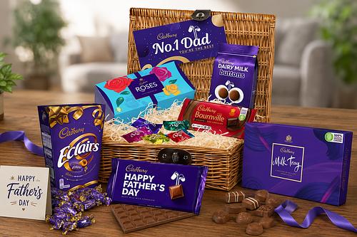 CADBURY "HAPPY FATHER’S DAY" CHOCOLATE BASKET-AUTO WIN 17/06