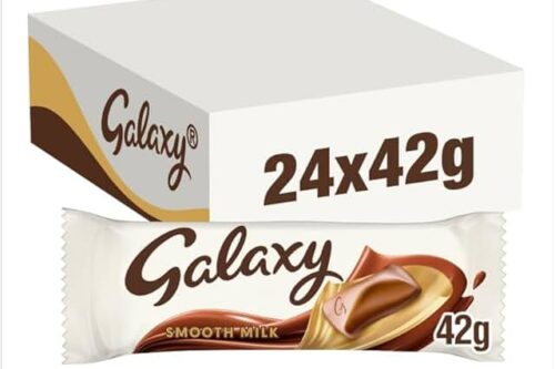 Galaxy Smooth Milk Chocolate Multipack, 24 x 42g-AUTO WIN 28/06