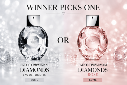 Winner Picks one Emporio Armani Diamonds Rose OR Diamonds Eau de Toilette 50ml-AUTO WIN 18/06