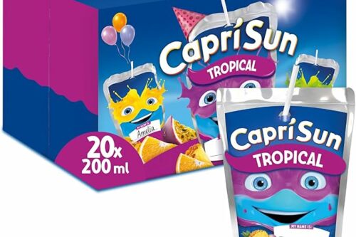Capri-Sun Tropical Kids' Juice Drink, Party Pack (20 x 200ml)-AUTO WIN 28/06