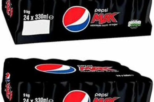 Pepsi Max – Zero Sugar Cola Drink 330ml Cans (Pack of 48) AUTO WIN 13/06