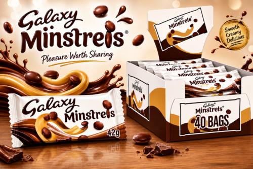 Galaxy Minstrels Chocolate Bag 42g x Case of 40 -AUTO WIN 06/06