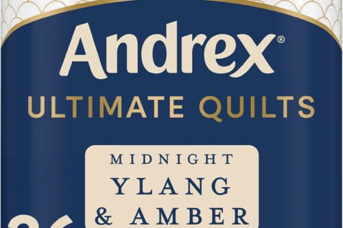 Andrex Ultimate Quilt Toilet Roll - 36 Toilet Rolls with Midnight Ylang & Amber Fragrance, 3-Ply, Bulk Buy, Soft, Thick Sheets, FSC Certified AUTO-WIN 18/06
