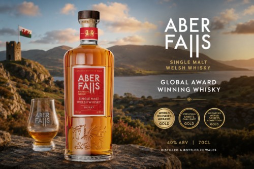 Aber Falls Single Malt Welsh Whisky|Global Award Winning Whisky|40%|70cl,packaging may vary AUTO-WIN 10/06