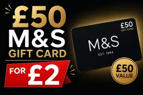 £50 M&S GIFT CARD-AUTO WIN 20/06