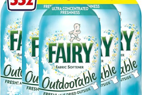 Fairy Outdoorable Fabric Conditioner, 552 Washes (8x69), Ultra Concentrated Formula For Sensitive Skin, Dermatologically Tested AUTO-WIN 10/06