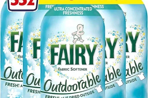FAIRY OUTDOORABLE FABRIC CONDITIONER, 552 WASHES (8×69), ULTRA CONCENTRATED FORMULA FOR SENSITIVE SKIN, DERMATOLOGICALLY TESTED AUTO-WIN 18/06