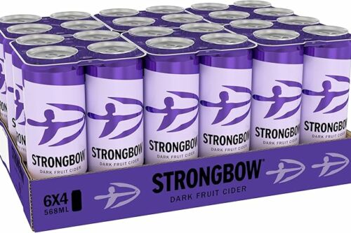 STRONGBOW DARK FRUIT case of 24 x 568ML AUTO-WIN 17/06