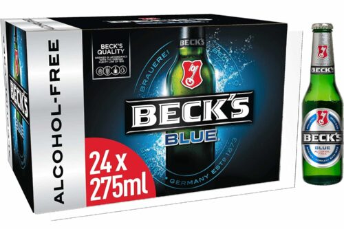 Beck's Blue 0% Alcohol Free German Lager Beer Bottle, 24 X 275 Ml-AUTO WIN 25/06