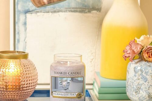 YANKEE CANDLE SCENTED CANDLE | A CALM & QUIET PLACE LARGE JAR-AUTO WIN 19/06