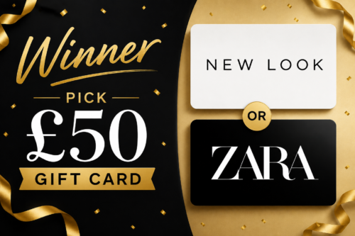 Winner Pick £50 Gift Card New Look or Zara- AUTO WIN 19/06