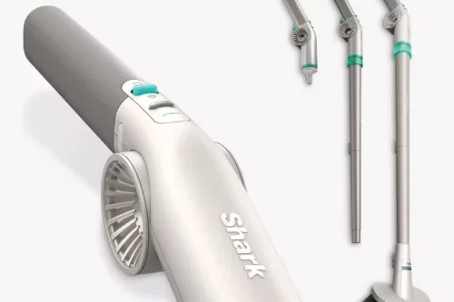 Shark BlastBoss AB2111UKGY All‑in‑One Cordless Air Blasting System with BlastBroom, Dove- 08/06