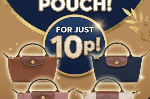 WIN A Longchamp Le Pliage Original Pouch, RRP £85 -AUTO WIN 25/06