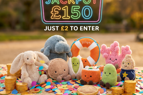 JELLYCAT INSTANT- MAIN JACKPOT £150 - AUTO WIN 11/06