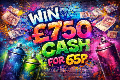 WIN £750 CASH FOR 65P-08/06
